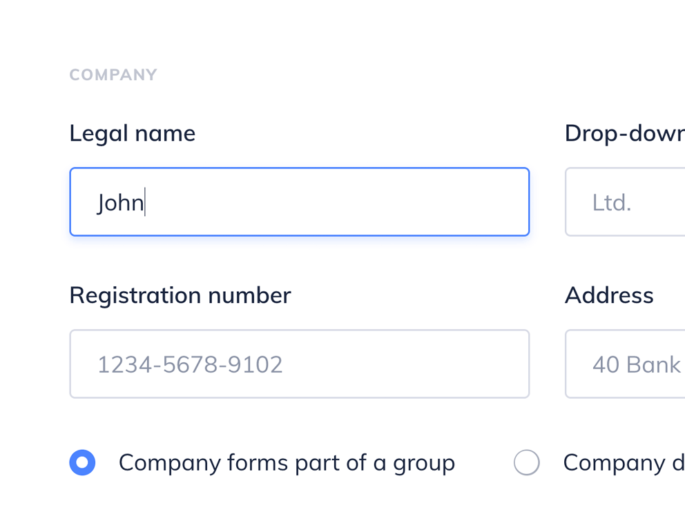 Populate the form with data